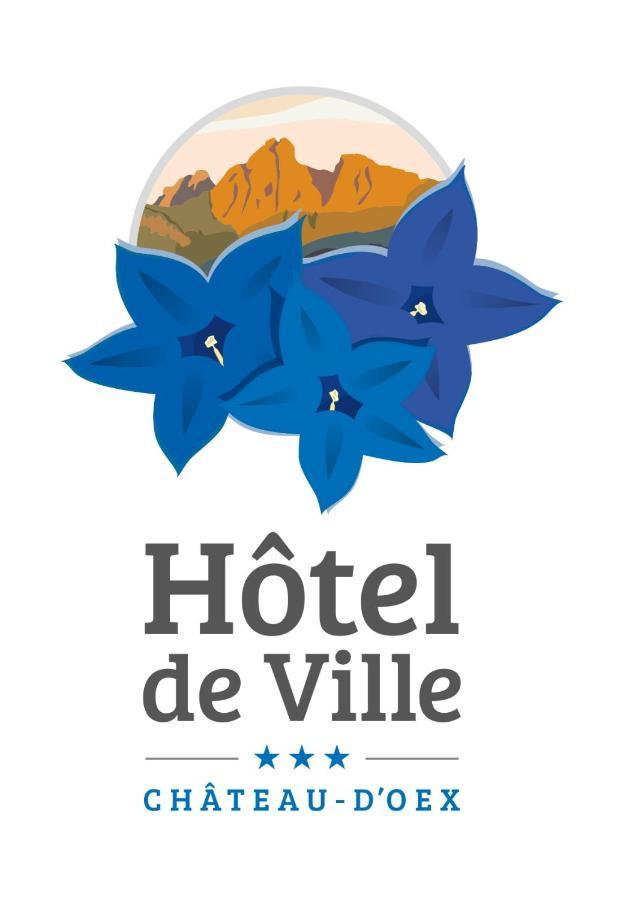 Hotel De Ville Chateau-d'Oex Luaran gambar